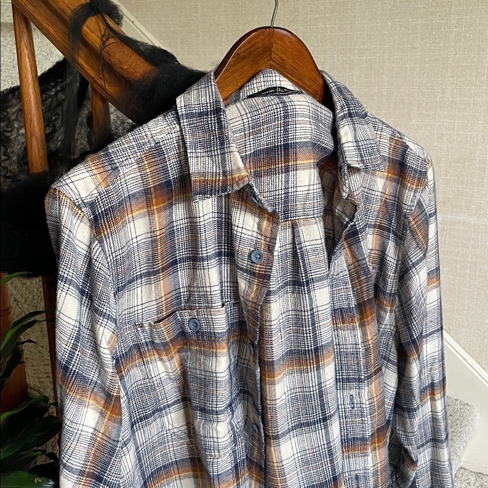 Alpine Design Multi-Color Fall Plaid Shirt - Picture 2 of 9